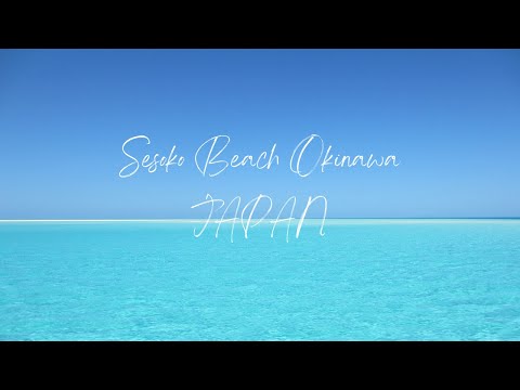 ඔකිනව වල තියෙන ලස්සනම beach එක| Sesoko Beach Okinawa 🏝️