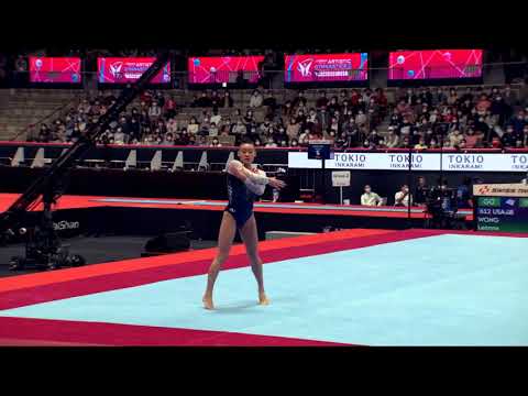 Leanne Wong (USA) 2021 Worlds AA FX
