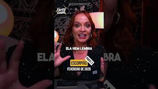 ESCORPIÃO - DEPENDE DE VOCÊ SOLTAR A CORDA.