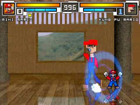 SS Mini Mario MUGEN Ep.1 - Kung Fu Mario