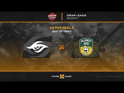 Team Secret vs Planet Odd Dreamleague playoff game 1 (BO3)