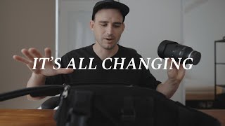 Downsizing my photography gear (what's in my bag)