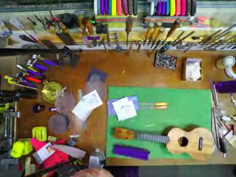 Birth of an Ukulele (a time-lapse video)