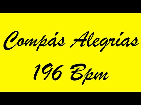 Compás Alegrías 196 Bpm - Bases Flamencas