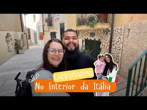 🇮🇹 Conhecendo o centro histórico de uma cidade no interior da Itália - Campo Marino 
