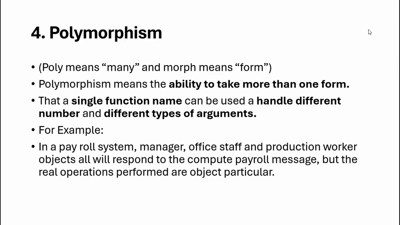 ICT ELRC -  BASIC CONCEPTS OF OBJECT ORIENTED PROGRAMMING