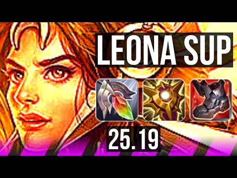 LEONA & Swain vs PYKE & Draven (SUP) | KR Grandmaster | 25.19