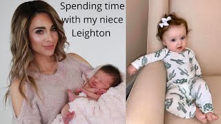 Boss babe work from home Family vlog cutest chubby baby niece Leighton