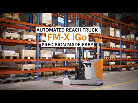 FM-X iGo automated reach truck - Precision made easy.