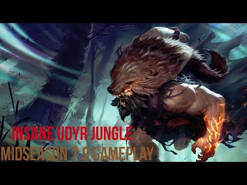 Udyr Jungle Patch 7.9 Midseason Updates! | Get TOP and BOT Fed Part 2!
