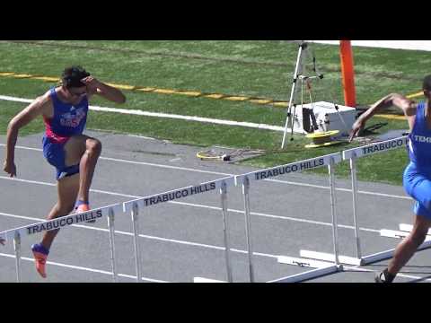 A Lotfy - Boys 300m Hurdles at CIF-SS (D1) Prelims on 5-04-19