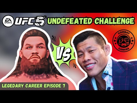UFC 5 Legendary Career Mode (Undefeated Challenge) Episode 7