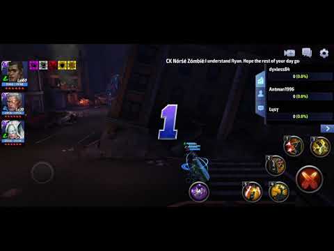 Marvel Future Fight - Cable w/ new uniform vs GBR
