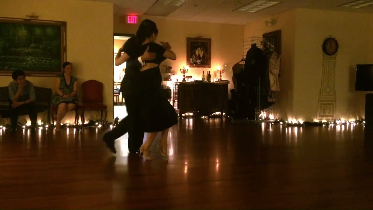 Visiting Tango Teachers Eduardo y Asiyat Villalba-Dance to "Solamente Ella" at Birmingham Tango 2017