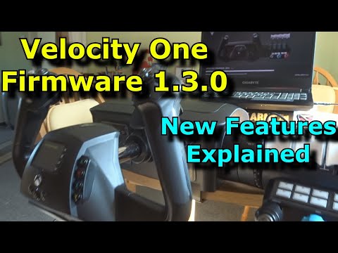 FS2020: Velocity One Flight: Firmware 1.3.0 - New Features Demonstrated!