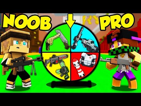 RUOTA DELLE ARMI da NOOB a LEGGENDARIE! - Minecraft ITA