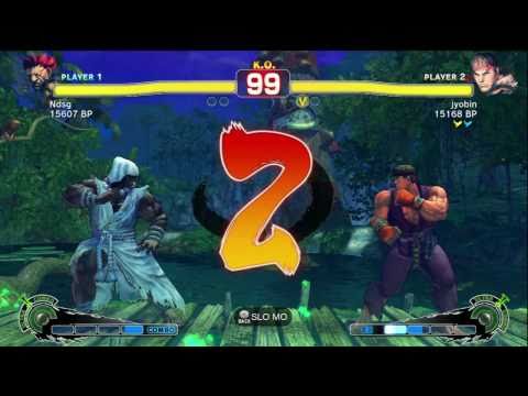 Fujino [Akuma] vs jyobin [Ryu] 2/2 SSF4 Japanese Online Ranked Matches - TRUE-HD