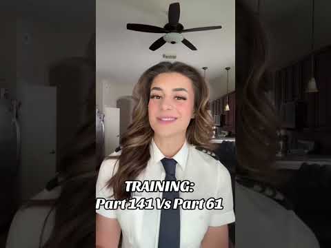 Part 141 vs part 61! Pros and cons coming next. #studentpilot #pilottraining #pilotschool #aviation