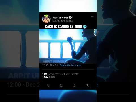 Kaku is scared to see zoro at the ship🥶|#shorts #onepiece #zoro