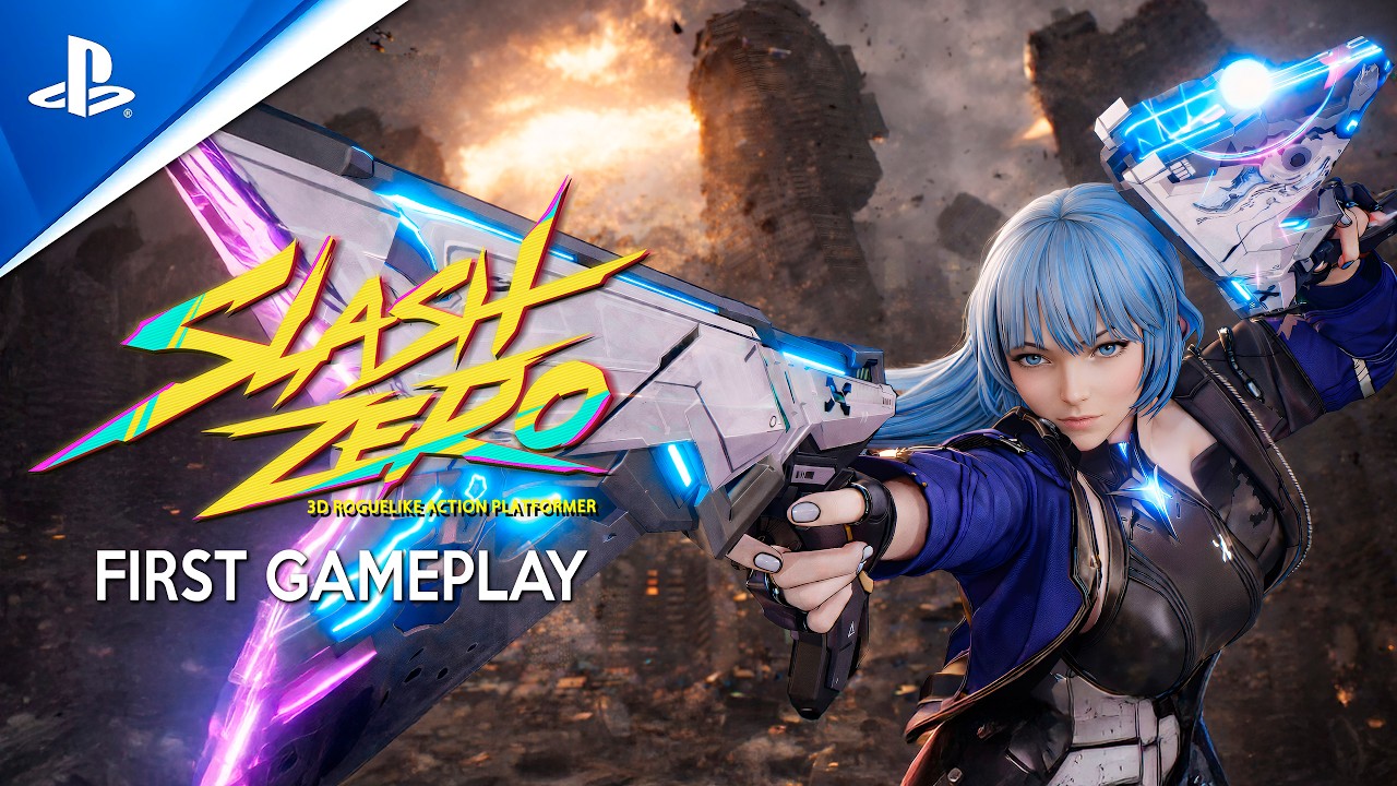 SLASH ZERO First Gameplay Demo | EXCLUSIVE PS5 CYBERPUNK Waifu Hack and Slash by Diablo Creator