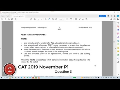 NSC: November 2019 CAT P1 - Q3
