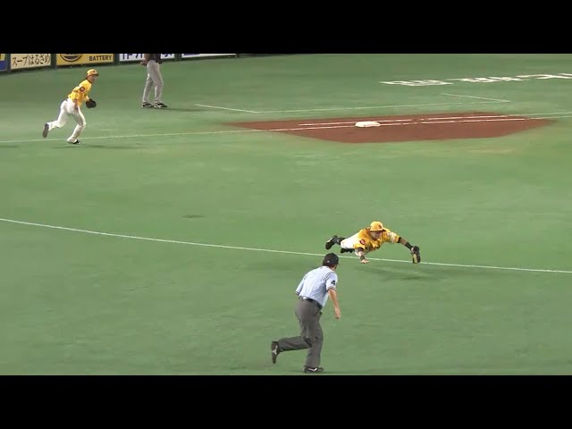 【2回表】ホークス・川島がヒット奪った!! センター前に...抜けない!! 2015/7/22 H-M