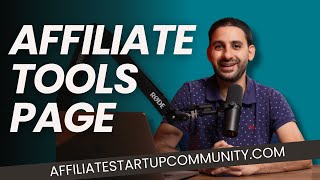 Affiliate Tools Page (AffiliateStartupCommunity.com)