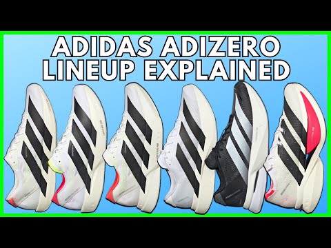 ADIDAS ADIZERO RUNNING SHOE LINE UP 2025 EXPLAINED - EVO SL, ADIOS 9, TAKUM SEN 11 & MORE!