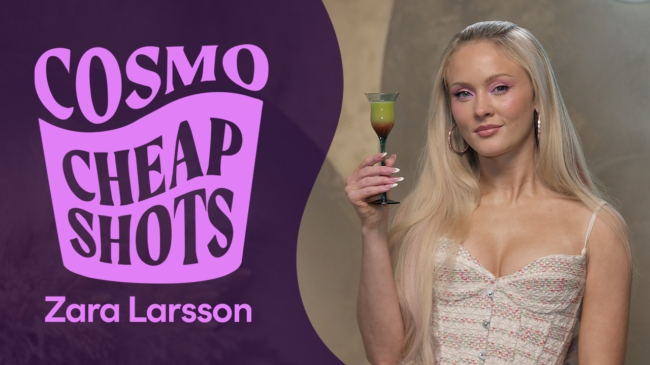 Zara Larsson Must Sip Tequila or Drop a Confession | Cheap Shots | Cosmo