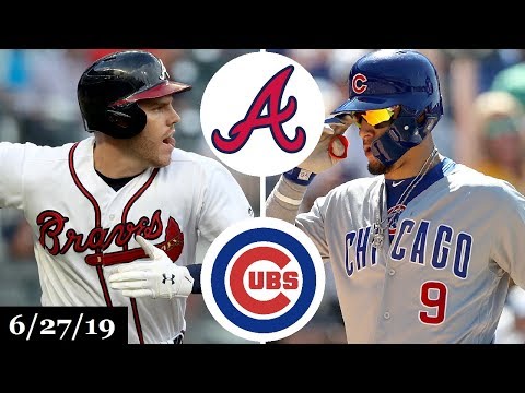 Atlanta Braves vs Chicago Cubs - Full Game Highlights | June 27, 2019 | 2019 MLB Season