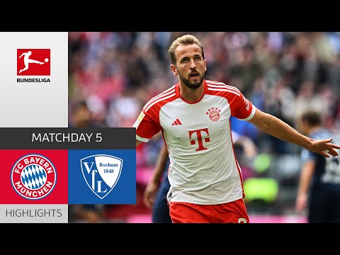 Resumen de Bayern München vs VfL Bochum Matchday 5
