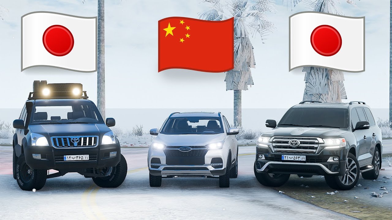 جاده برفی خطری مارپیچ ⚠️❄️ - BeamNG Drive