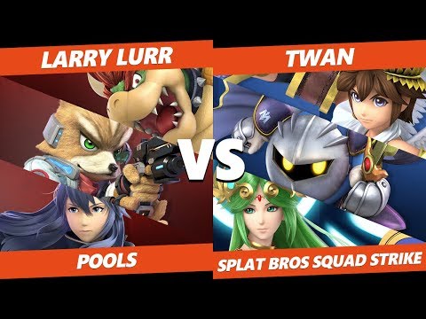 Smash Ultimate Tournament - Larry Lurr Vs. DREAM | Twan - Splat Bros SSBU Squad Strike Pools