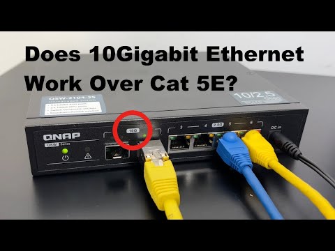 Can you run 10Gbit Ethernet over Cat5e?
