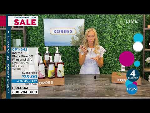 Korres Black Pine 3D Firming   Lifting Super Eye Serum