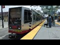 Breda In The Central Subway SF Muni 2001 Breda LRV3 1517 On Route T Third Street