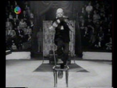 Grock does his famous chair trick