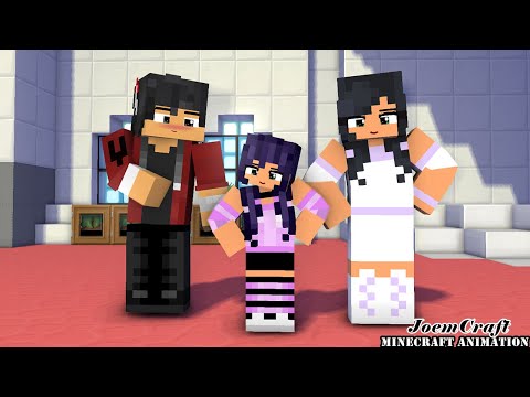 ANGEL & DEMON FAMILY DANCE CREW | GANGNAM STYLE | MIRROR DANCE | APHMAU & AARON- Minecraft Animation