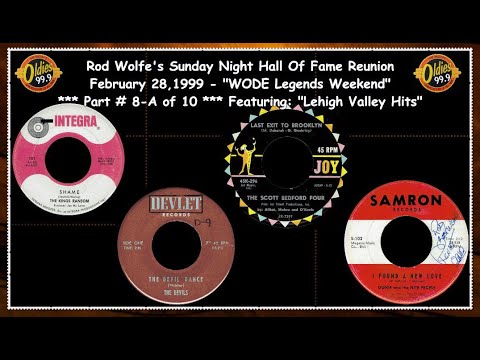 WODE Oldies 99.9 Air Check Legends Weekend - Pt 8 A of 10 Sunday Night Hall Of Fame Reunion