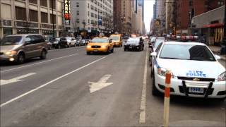 preview picture of video 'FDNY BATTALION CHIEF 9 RESPONDING ON W. 54TH ST. & 8TH AVE. IN MIDTOWN, MANHATTAN IN NEW YORK CITY.'