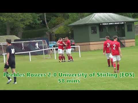 Peebles Rovers v University of Stirling (EOS) - 28th May 2023