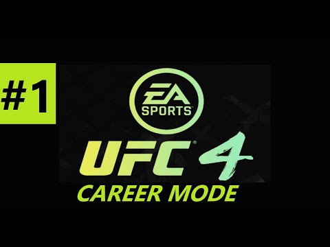 UFC 4 CAREER MODE | EP. 1 | THE BEGINNING!!