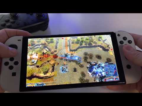 X-Morph: Defense - strategy game for Switch - is it worth it? | Switch OLED handheld gameplay