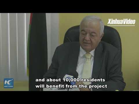 تقرير تلفزيوني لوكالة الأنباء الصينية عن إطلاق مشروع تحلية المياه