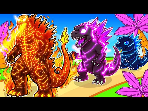GODZILLA To THERMOGODZILLA in Roblox Creatures of Sonaria!