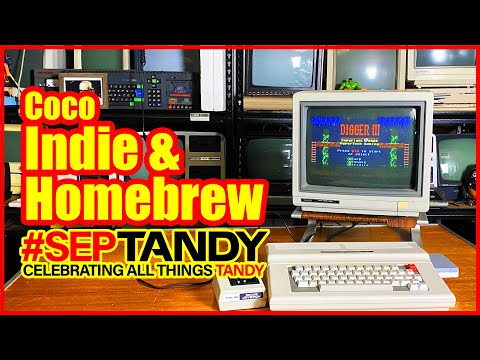 Tandy Color Computer - Indie and Homebrew games | #SepTandy (just)