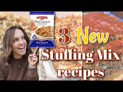 What to make with Stuffing Mix! 3 more NEW recipes!