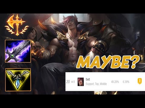 Trying to make sett work again I Sett top Gameplay league of legends