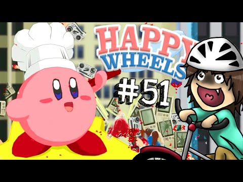 KIRBY SU HAPPY WHEELS??! - Happy Wheels [Ep.51]
