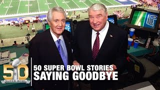 John Madden &amp; Pat Summerall: Saying Goodbye | 50 Super Bowl Stories